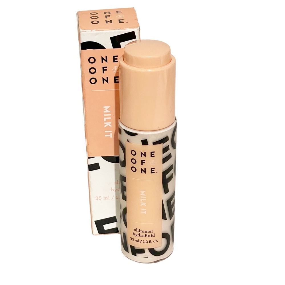 One of‎ One by C'est Moi Milk It Shimmer Face Hydrafluid Jojoba Milk 1.2oz NEW
